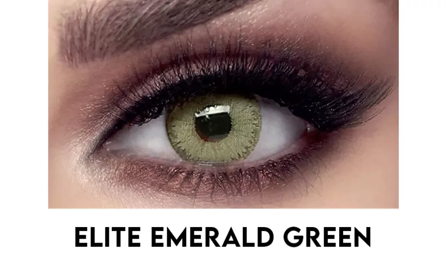Bella Elite Emerald Green Lenses