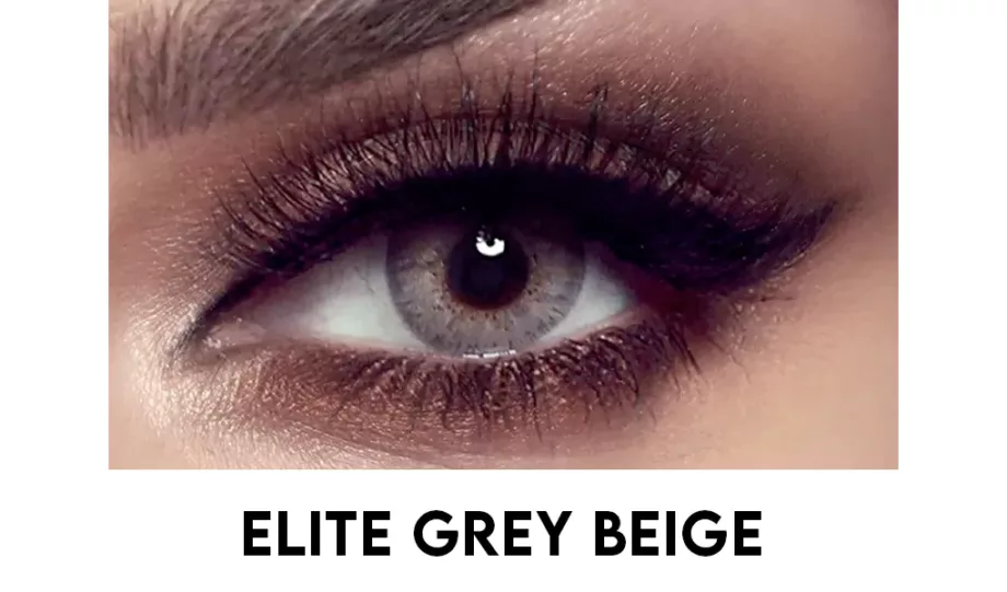Bella Elite Grey Beige Lenses