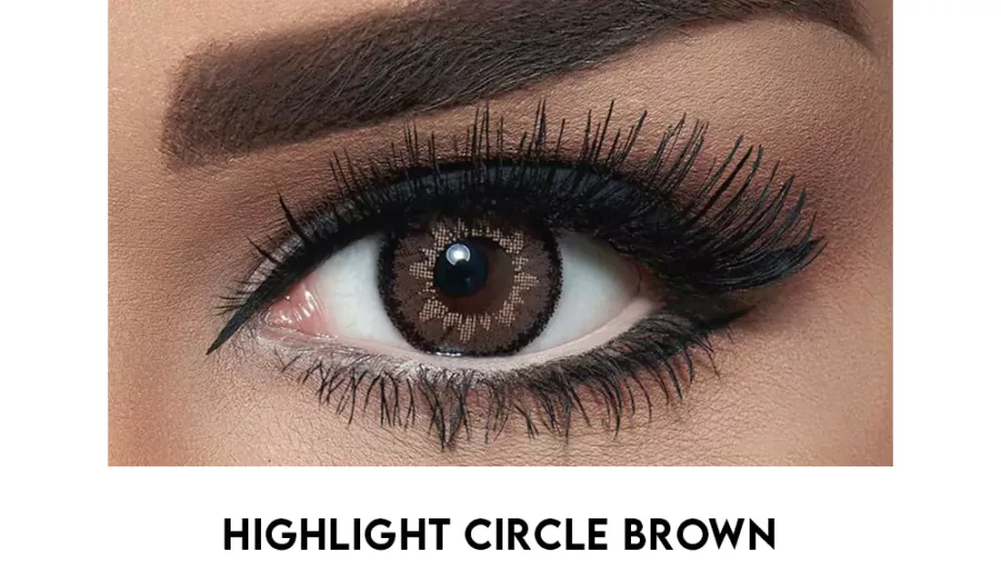 Bella Highlight Circle Brown