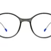 gray glasses round 8010